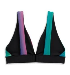 Swim Reversible Plunge Top - Melting Rainbow(Swim Reversible Plunge Top Melting Rainbow) -tomboyx Sales 2337260001 Swim Melting Rainbow Reversible Plunge Top 4