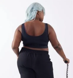 Swim Reversible Sport Top - Melting Rainbow(Swim Reversible Sport Top Melting Rainbow) -tomboyx Sales 2337270011 Swim Melting Rainbow Reversible Sport Top On Fig 2