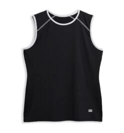 Swim Tank - Black Novelty(Swim Tank Black Novelty) 6 Swim Tank - Black Novelty(Swim Tank Black Novelty) -tomboyx Sales 2337290001 Swim Black Novelty Tank 1