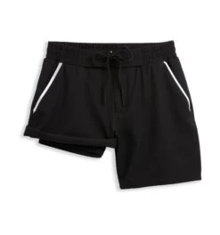 Swim 7" Heritage Board Short - Black Novelty(Swim 7 Heritage Board Short Black Novelty) -tomboyx Sales 2337310001 Swim Black Novelty 7in Board Short 3