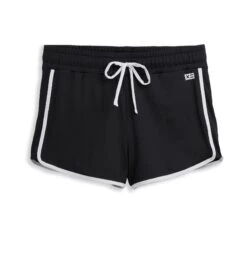 Swim High Waisted Boy Short - Black Novelty(Swim High Waisted Boy Short Black Novelty) -tomboyx Sales 2337320001 Swim Black Novelty High Waisted Boy Short 1