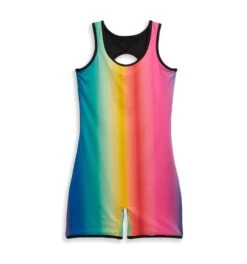 Swim 6" Reversible Sleeveless Unisuit - Melting Rainbow(Swim 6 Reversible Sleeveless Unisuit Melting Rainbow) -tomboyx Sales 2337370011 Swim Melting Rainbow Reversible 6in Sleeveless Unisuit 3