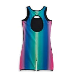Swim 6" Reversible Sleeveless Unisuit - Melting Rainbow(Swim 6 Reversible Sleeveless Unisuit Melting Rainbow) -tomboyx Sales 2337370011 Swim Melting Rainbow Reversible 6in Sleeveless Unisuit 4