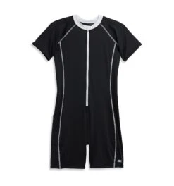 Swim 6" Unisuit - Black Novelty(Swim 6 Unisuit Black Novelty) 8 Swim 6" Unisuit - Black Novelty(Swim 6 Unisuit Black Novelty) -tomboyx Sales 2337380001 Swim Black Novelty Swim Black Novelty 1