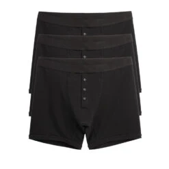 6" Fly Packing Boxer Briefs 3-Pack - X= Black(6 Fly Packing Boxer Briefs 3 Pack X Black)