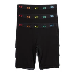 9" Boxer Briefs 3-Pack - TENCEL™ Modal Black X= Rainbow(9 Boxer Briefs 3 Pack Tencel Modal Black X Rainbow)