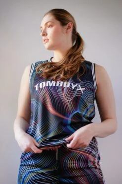 Basketball Jersey - Laser Show(Basketball Jersey Laser Show) 7 Basketball Jersey - Laser Show(Basketball Jersey Laser Show) -tomboyx Sales BasketballJersey LaserShowOF1