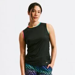 Swim Tank - Black Rainbow Ombre(Swim Tank Black Rainbow Ombre)
