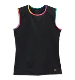 Swim Tank - Black Rainbow Ombre(Swim Tank Black Rainbow Ombre) -tomboyx Sales BlackRainbowOmbre Swim Tank 1