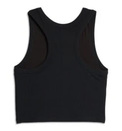 Bamboo Rib Bra Top - Black(Bamboo Rib Bra Top Black) -tomboyx Sales Black Bamboo Rib Bra Top 2