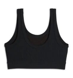 Bamboo Rib Essentials Soft Bra - Black(Bamboo Rib Essentials Soft Bra Black) -tomboyx Sales Black Bamboo Rib Essentials Soft Bra 2