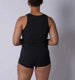 Bamboo Rib Power Tank - Black(Bamboo Rib Power Tank Black) -tomboyx Sales Black Bamboo Rib Power TankOF2