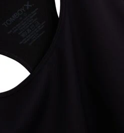 Racerback Compression Top - Black(Racerback Compression Top Black) -tomboyx Sales Black Compression Racerback 3