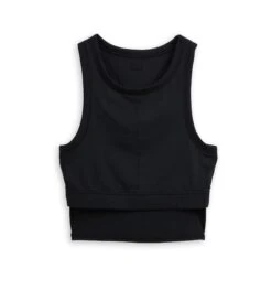 Cozy Luxe Bra Top - Black(Cozy Luxe Bra Top Black) -tomboyx Sales Black Cozy Luxe Bra Top 3