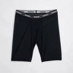 Powermesh 9" Boxer Briefs - Black(Powermesh 9 Boxer Briefs Black) -tomboyx Sales Black Powermesh 9in Boxer Brief 1