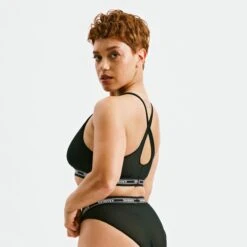 Powermesh Bralette - Black(Powermesh Bralette Black) -tomboyx Sales Black Powermesh BraletteOF4