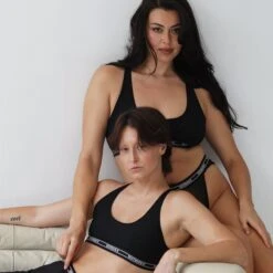 Powermesh Bralette - Black(Powermesh Bralette Black) -tomboyx Sales Black Powermesh BraletteOF5