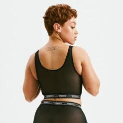 tomboyx Sales -tomboyx Sales Black Powermesh TopOF2