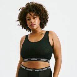 Powermesh Essential Bra - Black(Powermesh Top Black) -tomboyx Sales Black Powermesh TopOF3 1a77de62 0cdd 4cab b952 0c5ac1d647c6