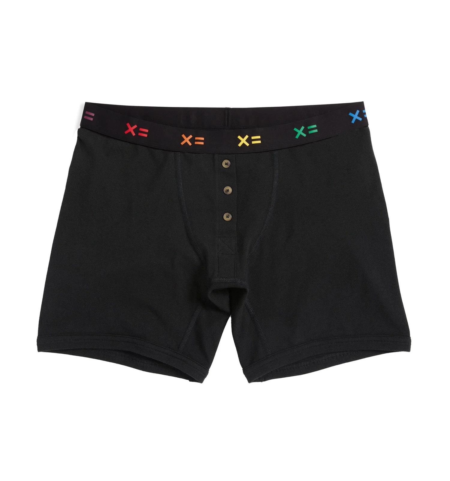 6" Fly Boxer Briefs - Black X= Rainbow(6 Fly Boxer Briefs Black X Rainbow) 1 6" Fly Boxer Briefs - Black X= Rainbow(6 Fly Boxer Briefs Black X Rainbow)