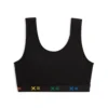 Essentials Soft Bra - Black X= Rainbow(Essentials Soft Bra Black X Rainbow)