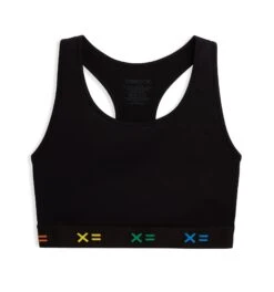 Racerback Compression Top - Black X= Rainbow(Racerback Compression Top Black X Rainbow)