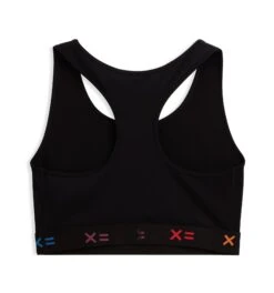 Racerback Compression Top - Black X= Rainbow(Racerback Compression Top Black X Rainbow) -tomboyx Sales Black x Rainbow Racerback Compresion Top 2