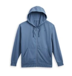 Cozy Luxe Full Zip Hoodie - Blue Haze(Cozy Luxe Full Zip Hoodie Blue Haze)
