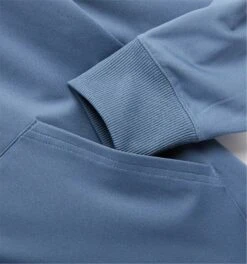 Cozy Luxe Full Zip Hoodie - Blue Haze(Cozy Luxe Full Zip Hoodie Blue Haze) -tomboyx Sales Blue Haze Cozy Luxe Full Zip Hoodie 3