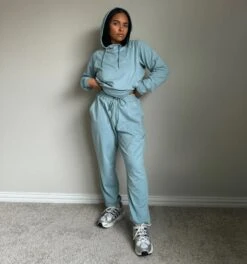 Cozy Luxe Fitted Jogger - Blue Moon(Cozy Luxe Jogger Blue Moon) -tomboyx Sales Blue Moon Cozy Luxe Hoodie OF 1 772a7afc eabe 4e0b 84b6 06f94f0d91d8