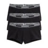 Boy Shorts 3-Pack - Cotton Black Logo(Boy Shorts 3 Pack Cotton Black Logo)