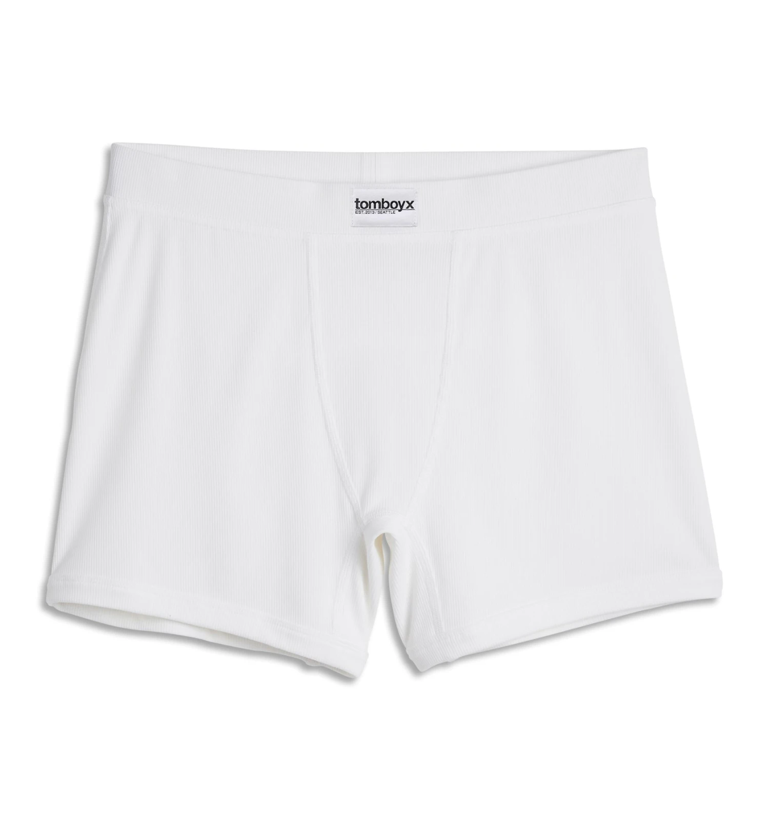 Bamboo Rib 4.5" Trunks - Bright White(Bamboo Rib 4 5 Trunks Bright White) 3 Bamboo Rib 4.5" Trunks - Bright White(Bamboo Rib 4 5 Trunks Bright White) - Image 3