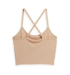 Longline Bra Top - TENCEL™ Modal Chai(Longline Bra Top Tencel Modal Chai) -tomboyx Sales Chai Modal Longline Bra Top 3