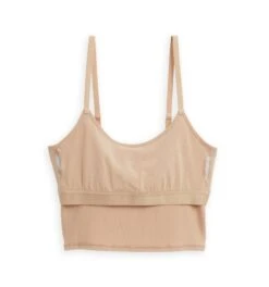 Longline Bra Top - TENCEL™ Modal Chai(Longline Bra Top Tencel Modal Chai) -tomboyx Sales Chai Modal Longline Bra Top 4
