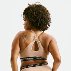Powermesh Bralette - Chai(Powermesh Bralette Chai) -tomboyx Sales Chai Powermesh BraletteOF4