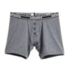 6" Fly Boxer Briefs - Charcoal Logo(6 Fly Boxer Briefs Charcoal Logo)