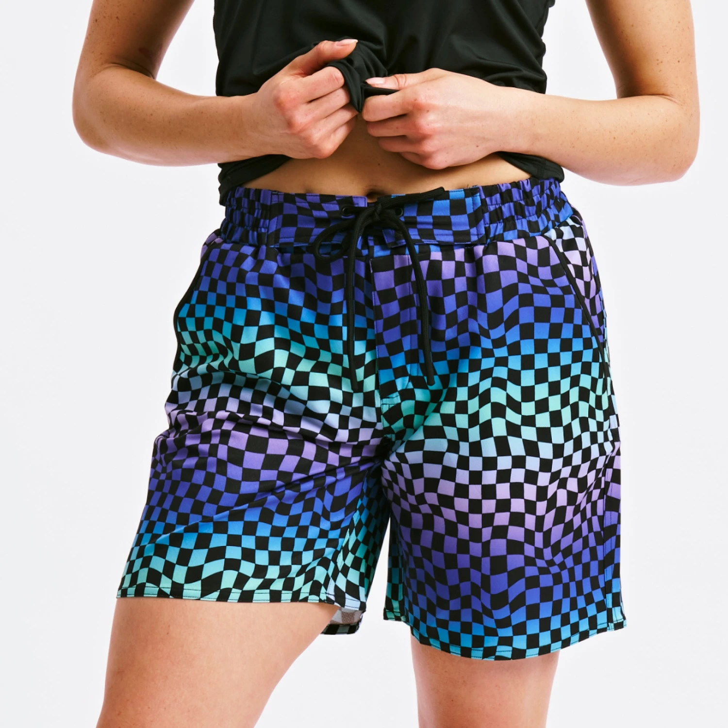 Swim 7" Heritage Board Shorts - Checker Chaos(Swim 7 Heritage Board Shorts Checker Chaos)