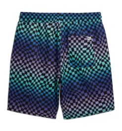 Swim 9" Lined Board Shorts - Checker Chaos(Swim 9 Lined Board Shorts Checker Chaos) -tomboyx Sales Checker Chaos Swim 9in Lined Board Short 3