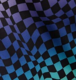 Swim 7" Heritage Board Shorts - Checker Chaos(Swim 7 Heritage Board Shorts Checker Chaos) -tomboyx Sales Checkers Chaos Fabric Detail 1