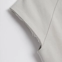 French Terry Cut Off Crew - Concrete Gray(French Terry Cut Off Crew Concrete Gray) -tomboyx Sales Concrete Gray French Terry Cut Off Crew 3