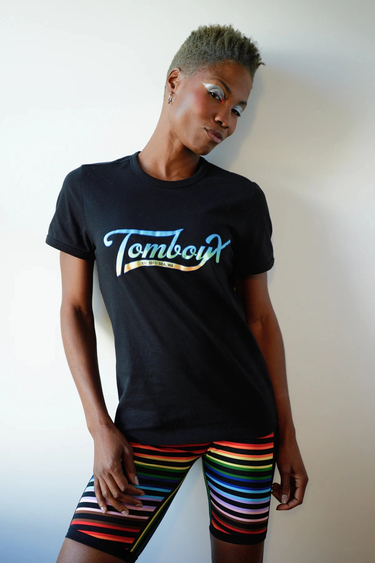 Cotton Ringer Tee - TomboyX 10th Anniversary(Cotton Ringer Tee Tomboyx 10th Anniversary) 3 Cotton Ringer Tee - TomboyX 10th Anniversary(Cotton Ringer Tee Tomboyx 10th Anniversary) - Image 3