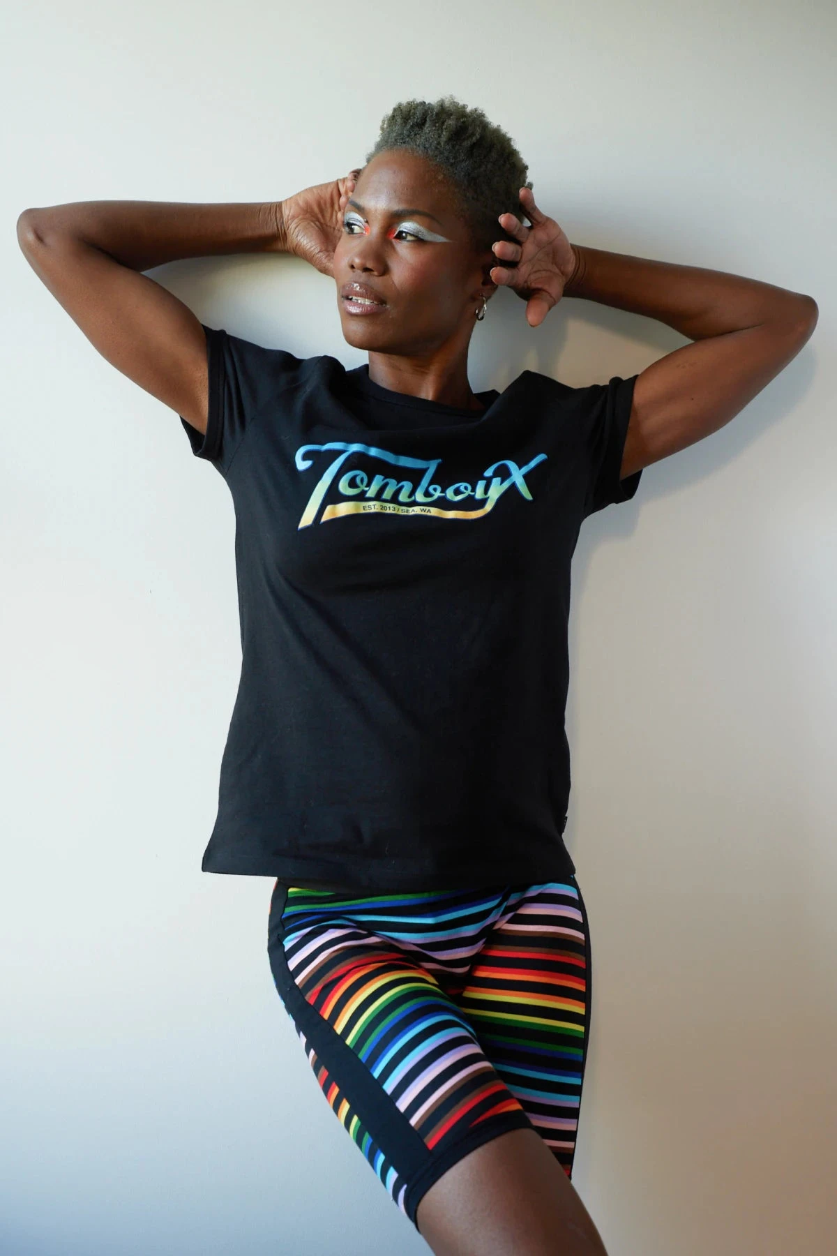 Cotton Ringer Tee - TomboyX 10th Anniversary(Cotton Ringer Tee Tomboyx 10th Anniversary) 4 Cotton Ringer Tee - TomboyX 10th Anniversary(Cotton Ringer Tee Tomboyx 10th Anniversary) - Image 4