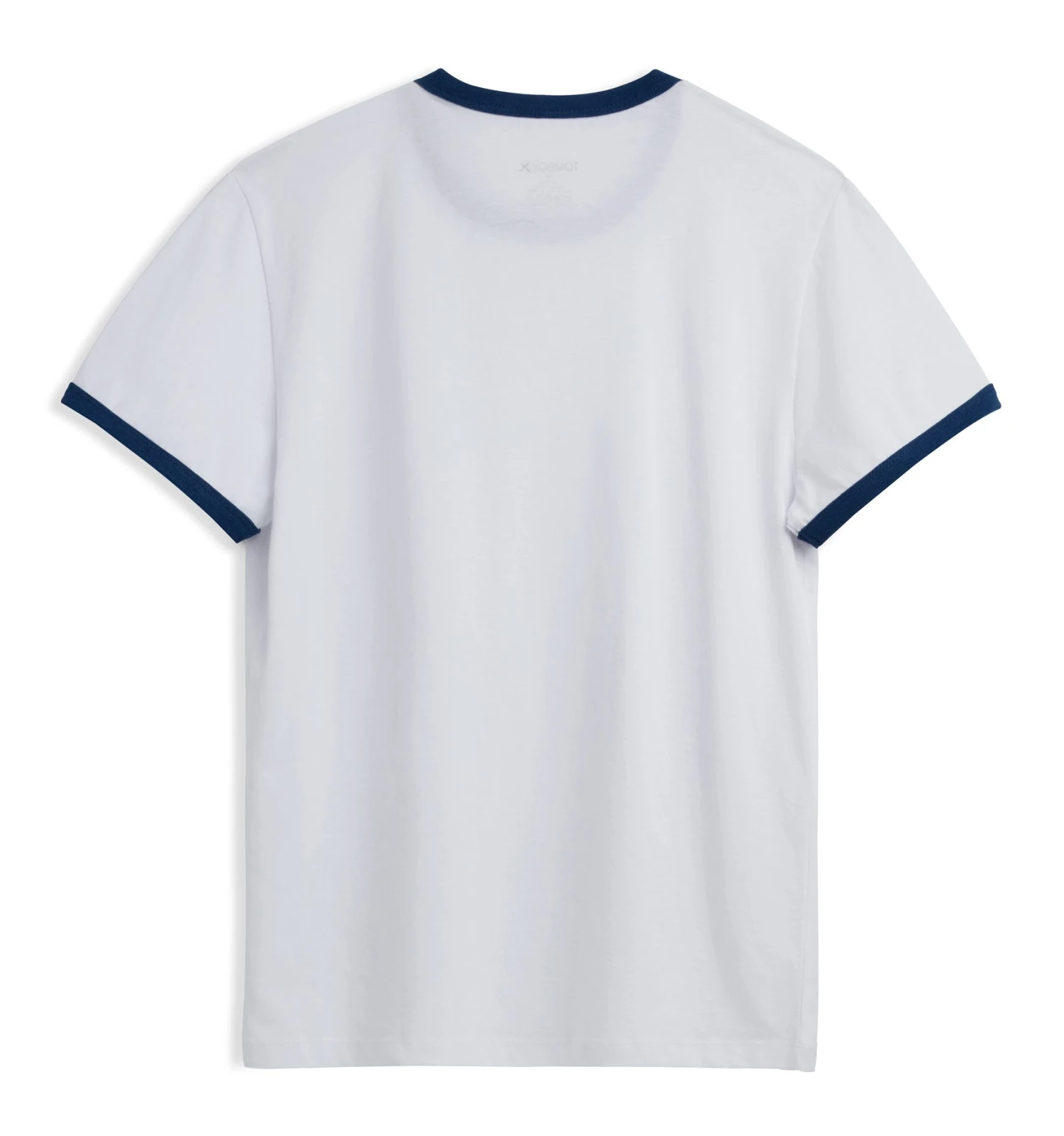 Cotton Ringer Tee - White(Cotton Ringer Tee White) 2 Cotton Ringer Tee - White(Cotton Ringer Tee White) - Image 2