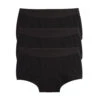 First Line Period Boy Shorts 3-Pack - X= Black(Copy Of Period Boy Shorts 3 Pack Black Rainbow)