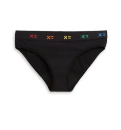 First Line Period Bikini - Black X= Rainbow(First Line Period Bikini Black X Rainbow)