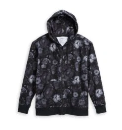 Cozy Luxe Full Zip Hoodie - Dark Floral Remedies(Cozy Luxe Full Zip Hoodie Floral Remedies)