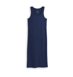 Bamboo Rib Sleeveless Midi Dress - Future Dusk(Bamboo Rib Sleeveless Midi Dress Future Dusk) -tomboyx Sales Future Dusk Bamboo Rib Sleeveless Midi Dress 1