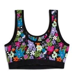 Essentials Soft Bra - Groovy Garden(Essentials Soft Bra Groovy Garden) -tomboyx Sales Groovy Garden Essentials Soft Bra 2