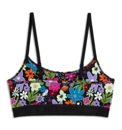 Low Cut Soft Bra - Groovy Garden(Low Cut Soft Bra Groovy Garden) -tomboyx Sales Groovy Garden Low Cut Soft Bra 2
