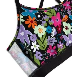 Low Cut Soft Bra - Groovy Garden(Low Cut Soft Bra Groovy Garden) -tomboyx Sales Groovy Garden Low Cut Soft Bra 4